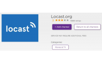 Activation process of Locast.org/activate