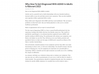 14 Smart Strategies To Spend Left-Over Getting Diagnosed With ADHD Bud
