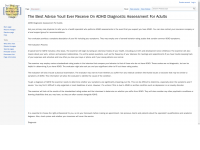 The 3 Biggest Disasters In How Do Adults Get Assessed For ADHD History
