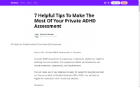 Learn About Private ADHD Clinic While Working From Your Home