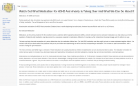 How To Outsmart Your Boss On ADHD Medication List